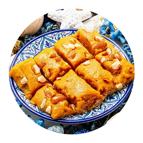 badam-almond-halwa